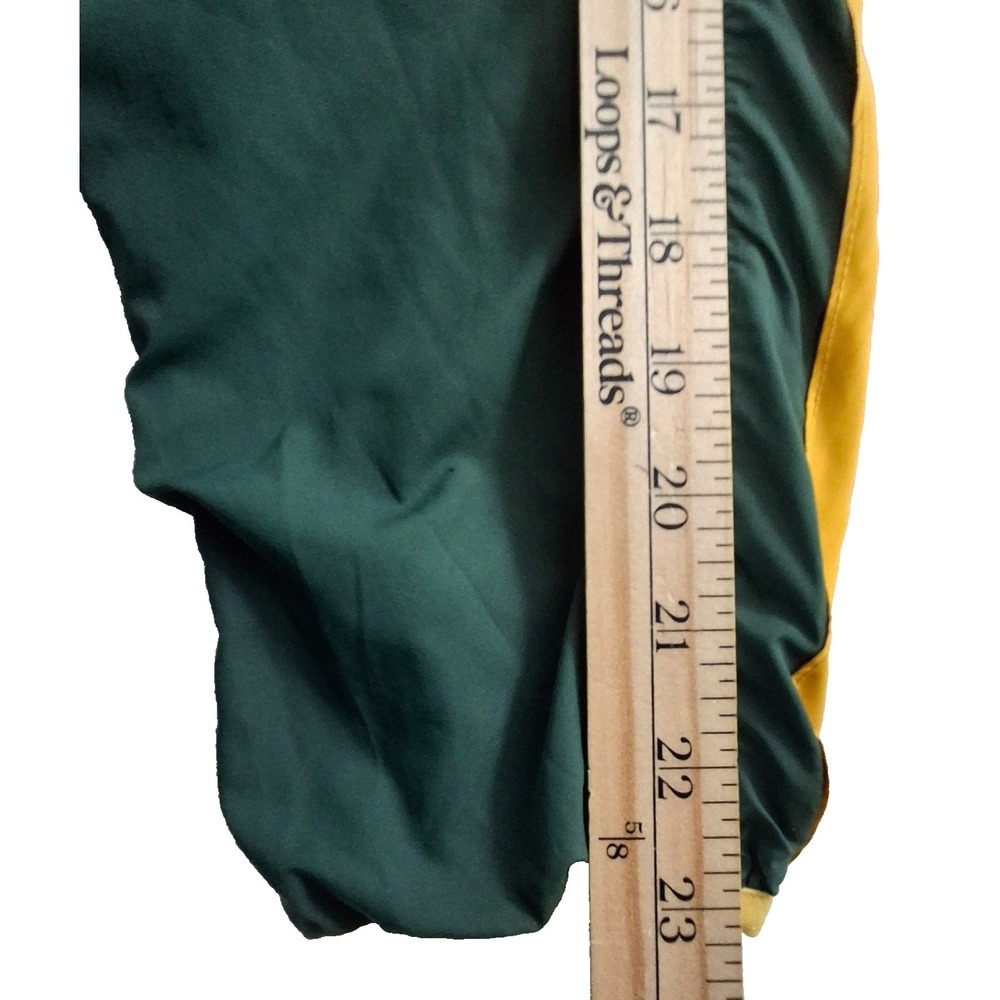 Green Bay Packers 1/4 Zip Windbreaker Men's Small* NFL Nike On Field Green Lined - Picture 10 of 10